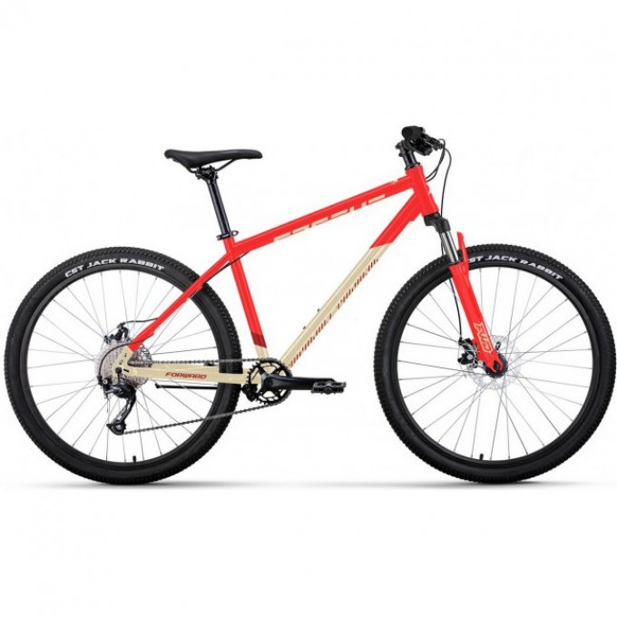 Велосипед FORWARD APACHE 27,5 2.0 D 27,5", рама 19", красный/бежевый, 2023 RB3F780CAXRDXBE Велосипед FORWARD APACHE 27,5 2.0 D 27,5", рама 19", красный/бежевый, 2023 RB3F780CAXRDXBE