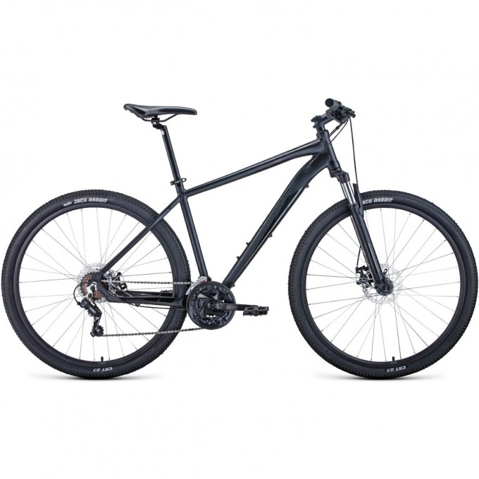 Велосипед FORWARD APACHE 29 2.0 D (29" 21 ск. рост. 19") 2022, черный матовый/черный RBK22FW29434 Велосипед FORWARD APACHE 29 2.0 D (29" 21 ск. рост. 19") 2022, черный матовый/черный RBK22FW29434