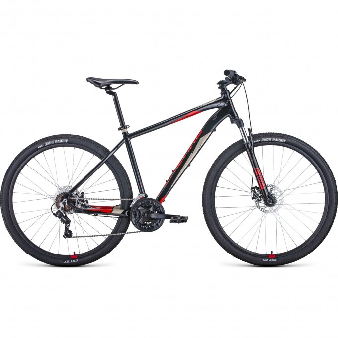 Велосипед FORWARD APACHE 29 2.0 D, рама 17", 2022, черный/красный RBK22FW29418 Велосипед FORWARD APACHE 29 2.0 D, рама 17", 2022, черный/красный RBK22FW29418