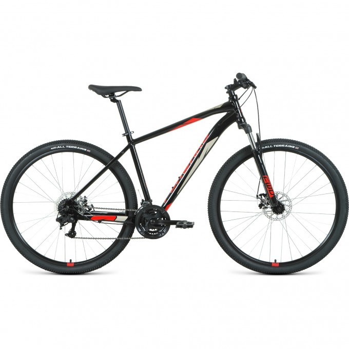 Велосипед FORWARD APACHE 29 2.2 disc (2021) черный/красный с рамой 21" 75171 CHERNYII/KRASNYII 21 Велосипед FORWARD APACHE 29 2.2 disc (2021) черный/красный с рамой 21" 75171 CHERNYII/KRASNYII 21