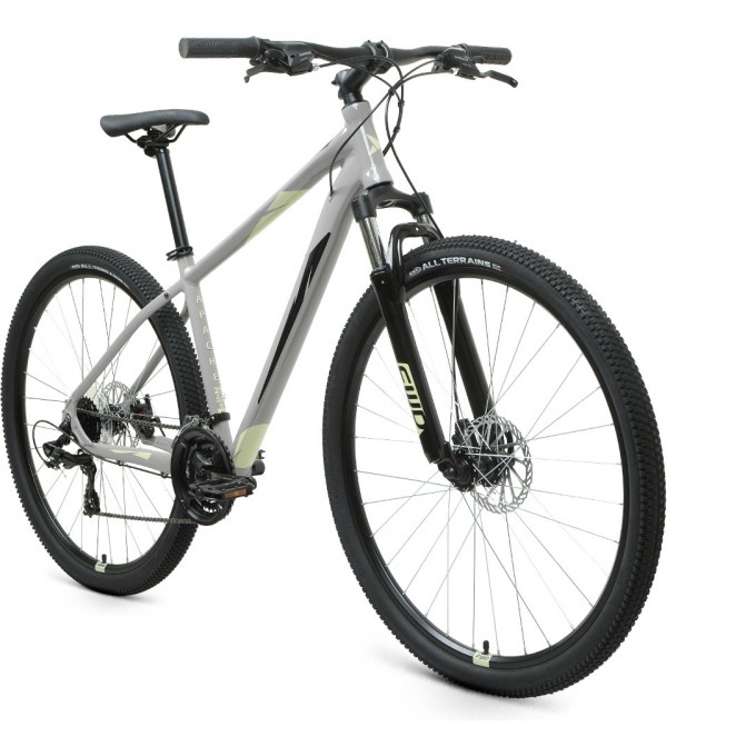 Велосипед FORWARD APACHE 29 2.2 S disc (2021) серый/бежевый с рамой 19" 79405 SERYII/BEJEVYII 19 Велосипед FORWARD APACHE 29 2.2 S disc (2021) серый/бежевый с рамой 19" 79405 SERYII/BEJEVYII 19
