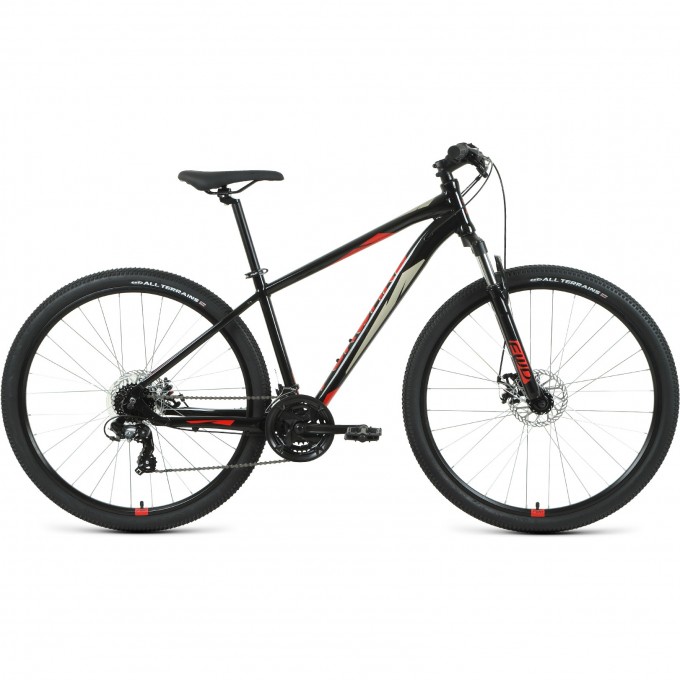 Велосипед FORWARD APACHE 29 2.2 S disc, рама 17", 2021, черный/красный RBKW1M39GS02 Велосипед FORWARD APACHE 29 2.2 S disc, рама 17", 2021, черный/красный RBKW1M39GS02