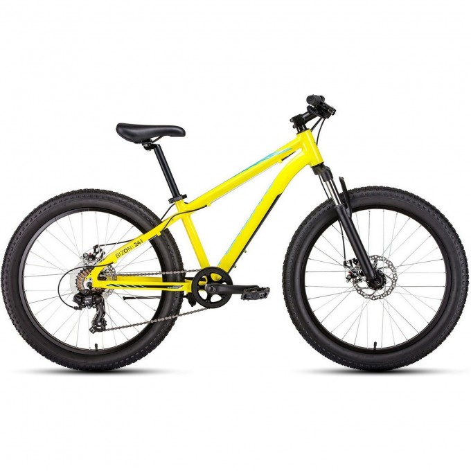 Велосипед FORWARD BIZON MINI 24 (2020) желтый с рамой 13" 75148 JELTYII Велосипед FORWARD BIZON MINI 24 (2020) желтый с рамой 13" 75148 JELTYII