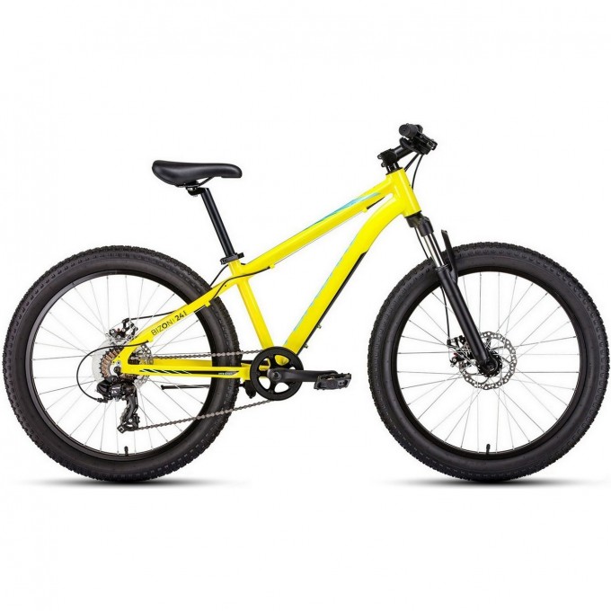 Велосипед FORWARD BIZON MINI 24 (2021) желтый с рамой 13" 79396 JELTYII Велосипед FORWARD BIZON MINI 24 (2021) желтый с рамой 13" 79396 JELTYII