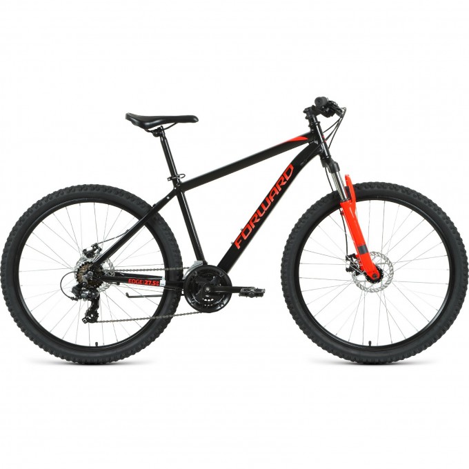 Велосипед FORWARD EDGE 27,5 2.0 disc (2020) черный/красный 74387 CHERNYII/KRASNYII Велосипед FORWARD EDGE 27,5 2.0 disc (2020) черный/красный 74387 CHERNYII/KRASNYII