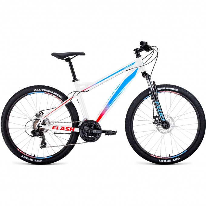 Велосипед FORWARD FLASH 26 2.0 disc (2020) белый/голубой с рамой 17" 74803 BELYII/GOLYBOI 17 Велосипед FORWARD FLASH 26 2.0 disc (2020) белый/голубой с рамой 17" 74803 BELYII/GOLYBOI 17