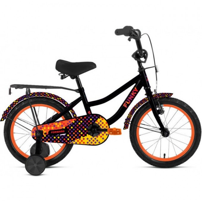 Велосипед FORWARD FUNKY 18" (1 ск.) 2023, черный IB3FE1117XBKXXX Велосипед FORWARD FUNKY 18" (1 ск.) 2023, черный IB3FE1117XBKXXX