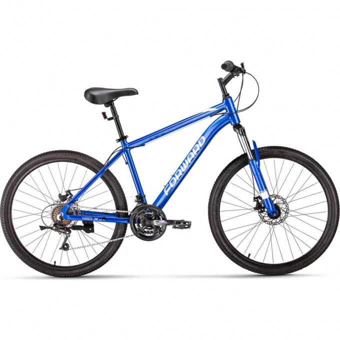 Велосипед FORWARD HARDI 26 2.0 D (2022) синий/бежевый с рамой 16" RBK22FW26302 Велосипед FORWARD HARDI 26 2.0 D (2022) синий/бежевый с рамой 16" RBK22FW26302