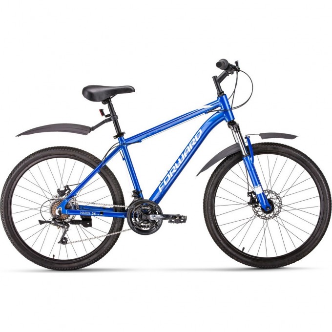 Велосипед FORWARD HARDI 26 2.0 disc (2020) синий с рамой 17" 75160 SINII Велосипед FORWARD HARDI 26 2.0 disc (2020) синий с рамой 17" 75160 SINII