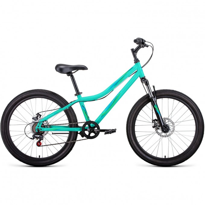 Велосипед FORWARD IRIS 24 2.0 D (2022) мятный/зеленый, с рамой 12" RBK22FW24835 Велосипед FORWARD IRIS 24 2.0 D (2022) мятный/зеленый, с рамой 12" RBK22FW24835