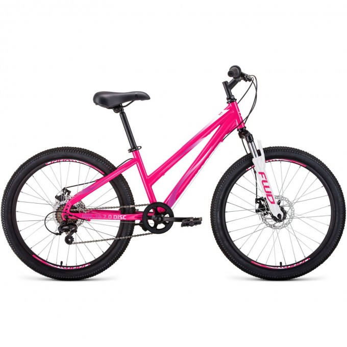 Велосипед FORWARD IRIS 24 2.0 disc (2020) розовый 75162 ROZOVYII Велосипед FORWARD IRIS 24 2.0 disc (2020) розовый 75162 ROZOVYII