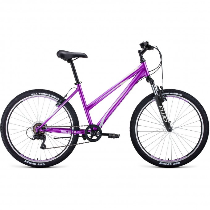 Велосипед FORWARD IRIS 26 1.0 (2021) фиолетовый 74436 FIOLETOVYII Велосипед FORWARD IRIS 26 1.0 (2021) фиолетовый 74436 FIOLETOVYII