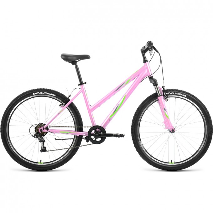 Велосипед FORWARD IRIS 26 1.0, рама 17", 2022, сиреневый/зеленый RBK22FW26736 Велосипед FORWARD IRIS 26 1.0, рама 17", 2022, сиреневый/зеленый RBK22FW26736