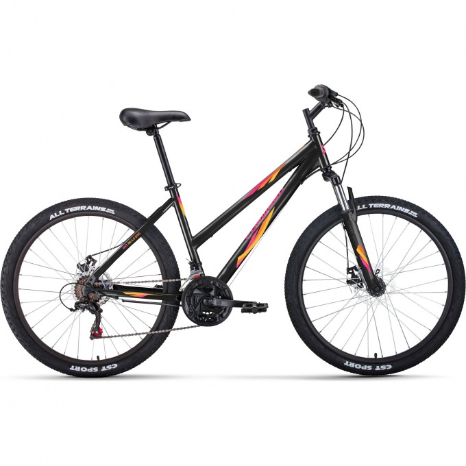 Велосипед FORWARD IRIS 26 2.0 D, рама 17", 2022, черный/розовый RBK22FW26739 Велосипед FORWARD IRIS 26 2.0 D, рама 17", 2022, черный/розовый RBK22FW26739