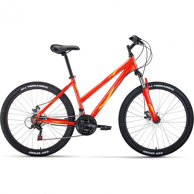 Велосипед FORWARD IRIS 26 2.0 D, рама 17", 2022, красный/желтый RBK22FW26740 Велосипед FORWARD IRIS 26 2.0 D, рама 17", 2022, красный/желтый RBK22FW26740