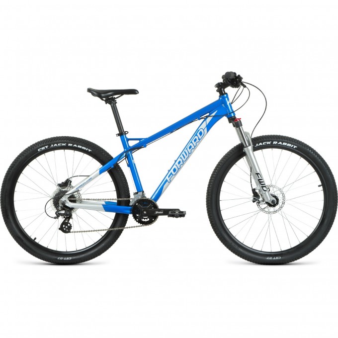 Велосипед FORWARD QUADRO 27,5 3.0 disc (2021) синий/серебристый с рамой 17" 75568 SINII/SEREBRISTYII 17 Велосипед FORWARD QUADRO 27,5 3.0 disc (2021) синий/серебристый с рамой 17" 75568 SINII/SEREBRISTYII 17