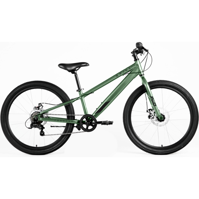 Велосипед FORWARD SPIKE 24 D 24", рама 11", зеленый/черный, 2023 IB3F47133XGNXBK Велосипед FORWARD SPIKE 24 D 24", рама 11", зеленый/черный, 2023 IB3F47133XGNXBK