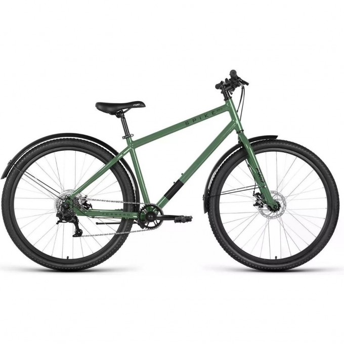 Велосипед FORWARD SPIKE 29 D 29", 18", зеленый/черный, 2023 IB3F98135XGNXBK Велосипед FORWARD SPIKE 29 D 29", 18", зеленый/черный, 2023 IB3F98135XGNXBK