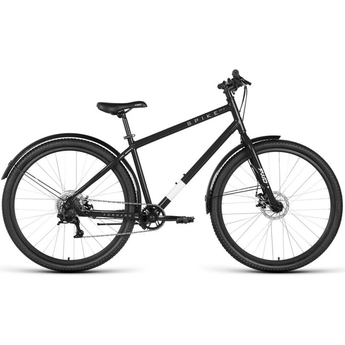 Велосипед FORWARD SPIKE 29 D 29", рама 18", черный/серебристый, 2023 IB3F98135XBKXSR Велосипед FORWARD SPIKE 29 D 29", рама 18", черный/серебристый, 2023 IB3F98135XBKXSR