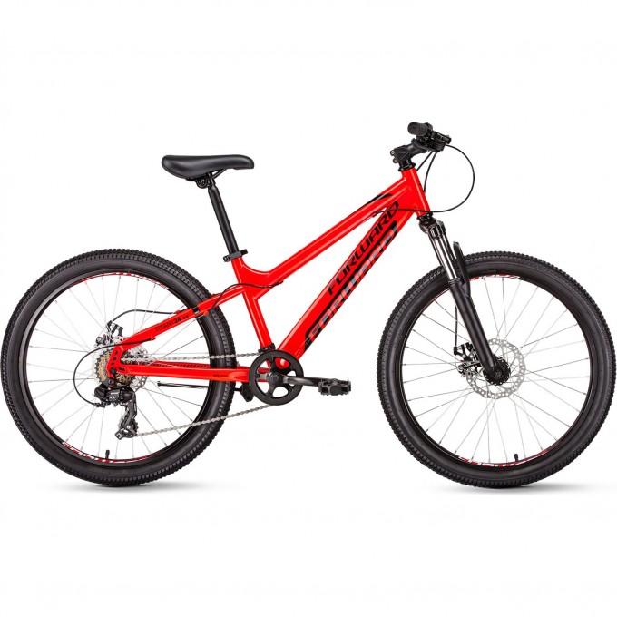 Велосипед FORWARD TITAN 24 2.0 disc (2020) красный 75134 KRASNYII Велосипед FORWARD TITAN 24 2.0 disc (2020) красный 75134 KRASNYII