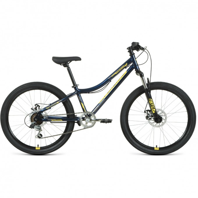 Велосипед FORWARD TITAN 24 2.2 disc (2021) темно-синий/золотой 75178 TEMNO-SINII/ZOLOTOI Велосипед FORWARD TITAN 24 2.2 disc (2021) темно-синий/золотой 75178 TEMNO-SINII/ZOLOTOI