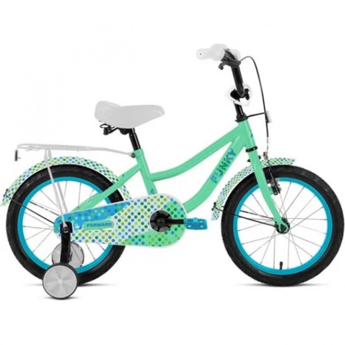 Велосипед FORWARD FUNKY 18" (1 ск.) 2023, бирюзовый IB3FE1117XTQXXX Велосипед FORWARD FUNKY 18" (1 ск.) 2023, бирюзовый IB3FE1117XTQXXX